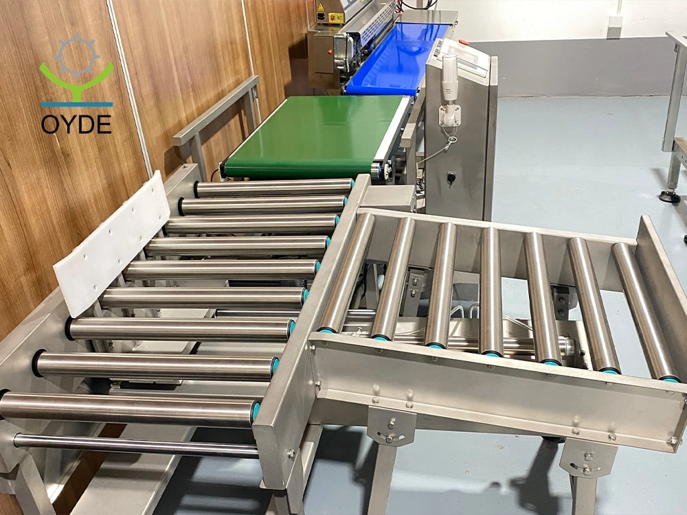 食品海鲜水产在线选别秤 流水线带剔除复检秤 检重秤生产厂家